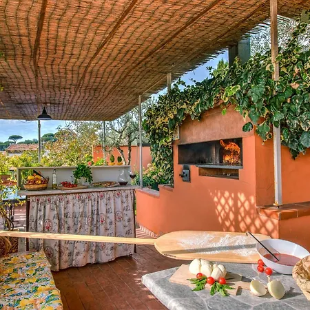 Sorrentina With Panoramic Terrace Villa